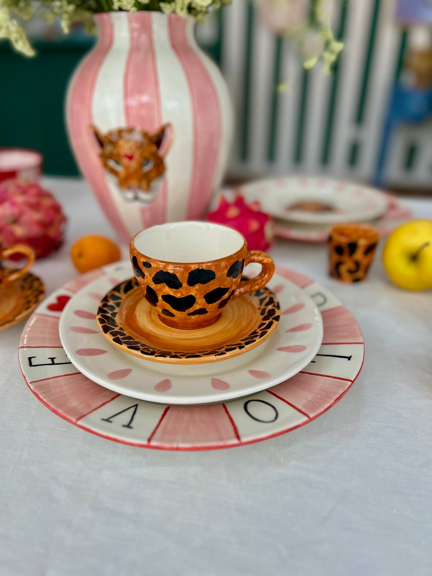 Cup with saucer