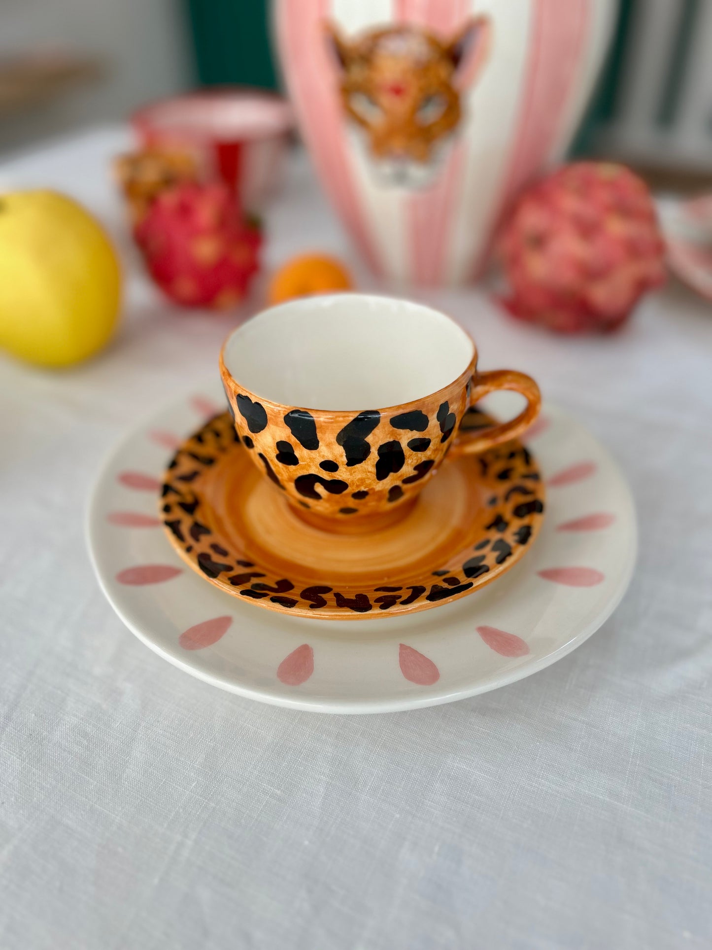 Cup with saucer